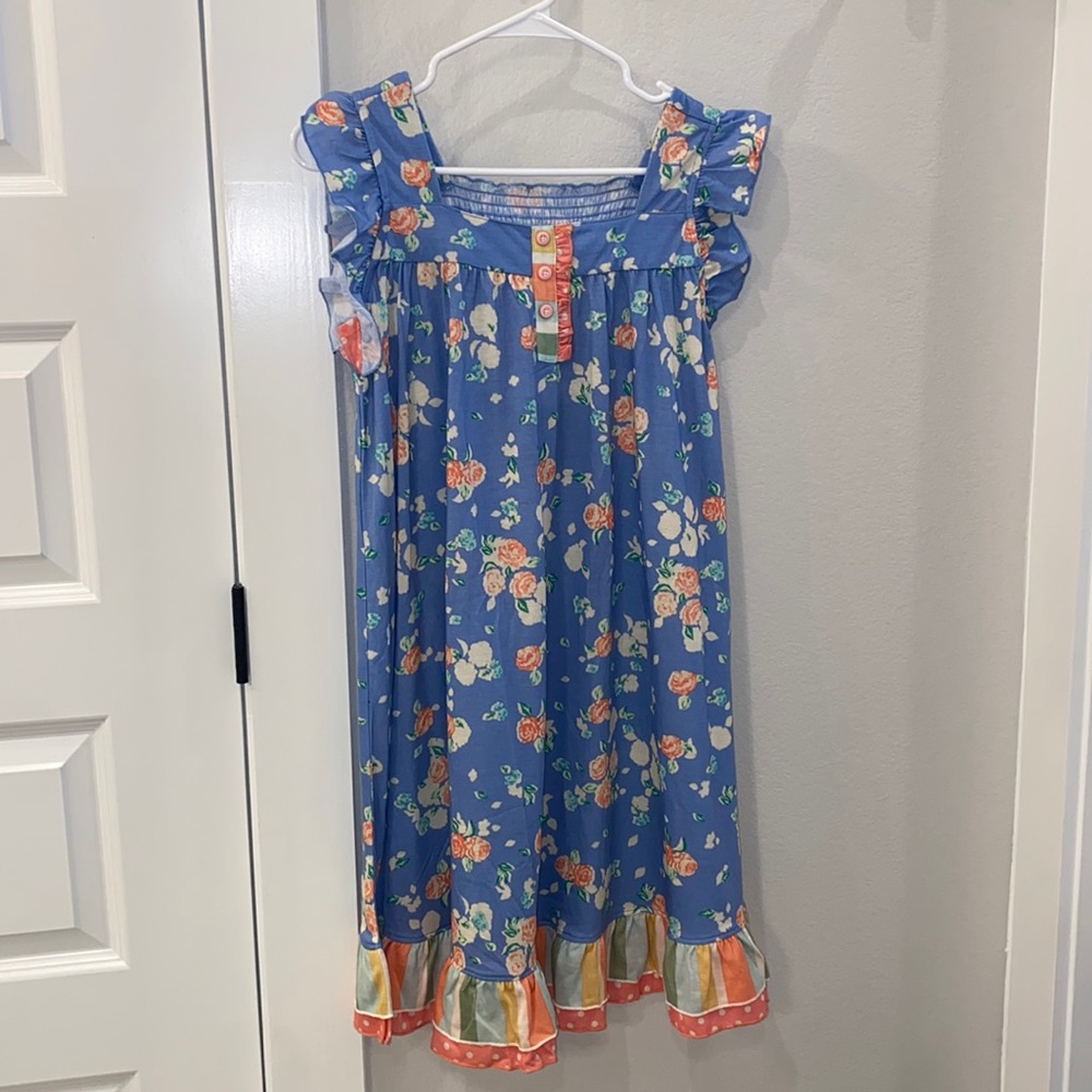 New Size 14 Matilda Jane Clothing MJC Floral Flutter Floral Nightgown Pajama